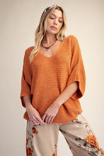 Load image into Gallery viewer, 3/4 SLV KNITTED SWEATER - coming end of August
