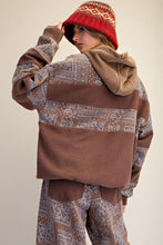 Load image into Gallery viewer, BANDANA PRINTED WASHED PULLOVER HOODIE- coming august
