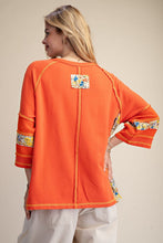 Load image into Gallery viewer, Adorable print mixed boxy top
