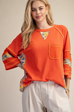 Load image into Gallery viewer, Adorable print mixed boxy top

