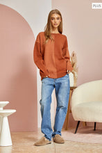 Load image into Gallery viewer, Two tone colorblock sweater - perfect for gameday
