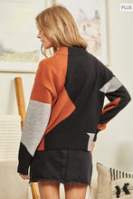 Load image into Gallery viewer, Colorblock sweater
